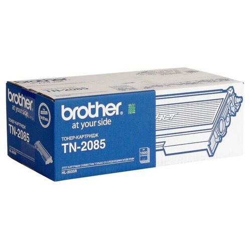 Тонер-картридж Brother TN-2085 черный оригинальный 1 шт.