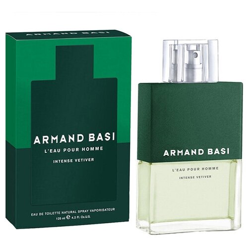 ARMAND BASI L'EAU POUR HOMME Intense Vetiver муж туалетная вода 125мл edt (шт.)