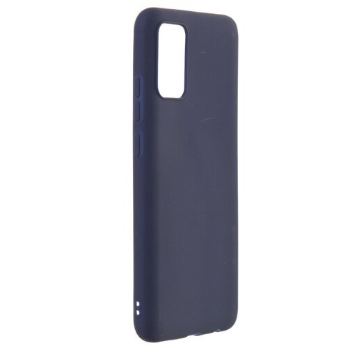 фото Чехол zibelino для samsung galaxy a02s soft matte blue zsm-sam-a02s-blu