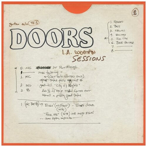 Виниловая пластинка The Doors / L.A. Woman Sessions (4LP) alexander fury the dior sessions