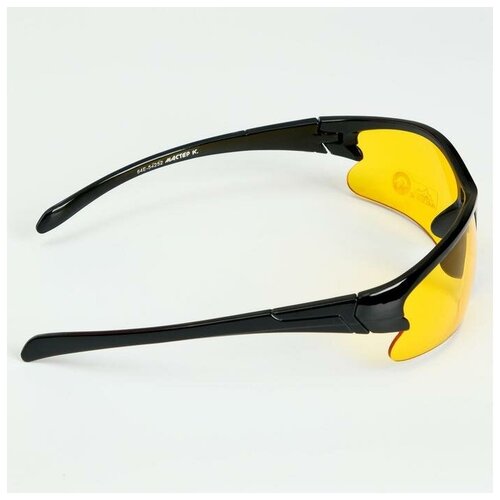 фото Мастер к очки солнцезащитные, велосипедные "мастер к.", uv 400, 11.5х13х4 см, линза 4х7 см