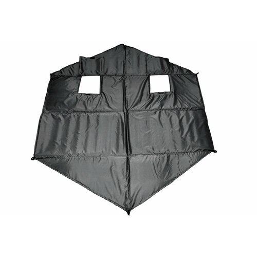 Пол Гекса 200х200 см, для зимней палатки Зонт 6-угольный, с 2 отверстиями для лунок, оксфорд 210, утепленный