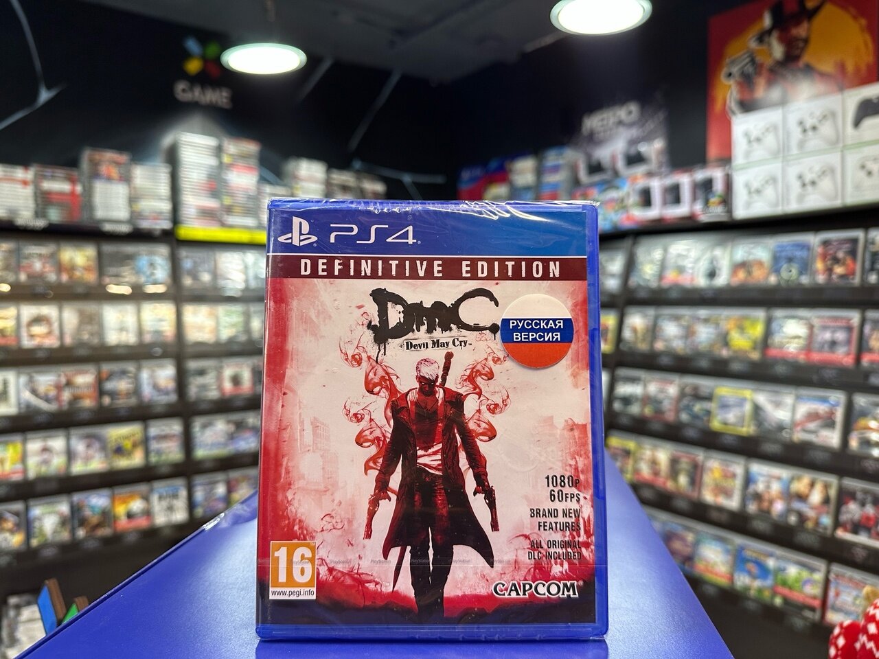 Игра DmC: Devil May Cry Definitive Edition PS4