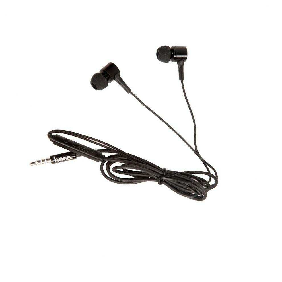 Наушники HOCO m54 Pure music с микрофоном, 3.5mm mini jack, black