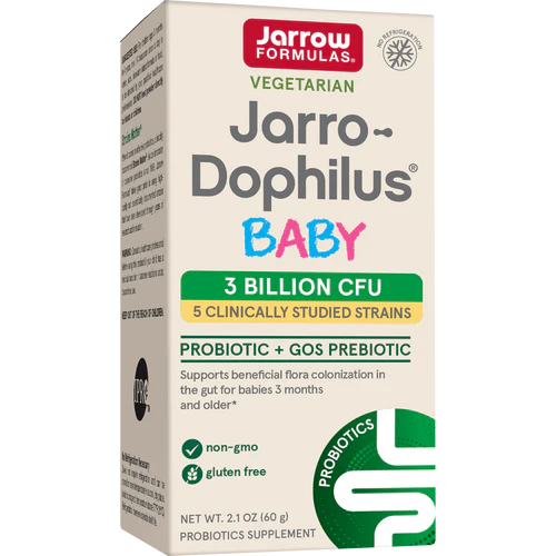 Jarrow Formulas Jarro-Dophilus Baby 3 billion CFU 60g/ Джарро-Дофилус Бэби 3 млрд КОЕ", 60 г