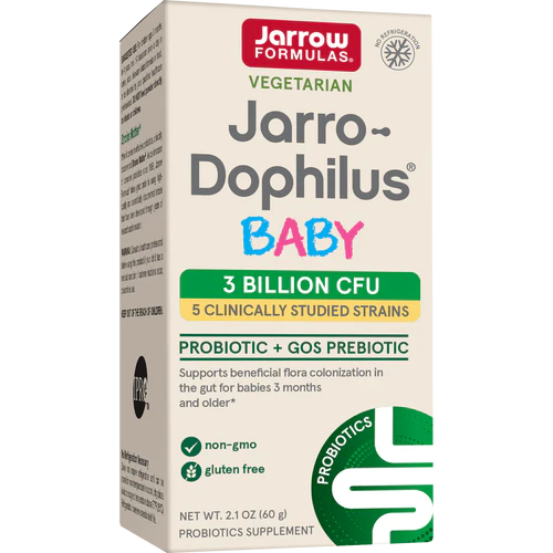 Jarrow Formulas Jarro-Dophilus Baby 3 billion CFU 60g/ Джарро-Дофилус Бэби 3 млрд КОЕ" 60 г