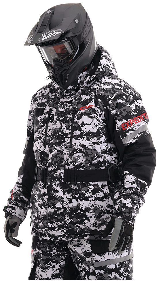 Куртка DRAGONFLY Expedition Camo/Red 