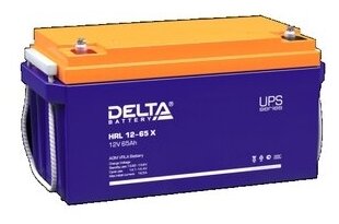 Аккумуляторная батарея Delta HRL 12-65 X (12V / 65Ah)