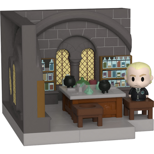 Фигурка Funko Mini Moments Harry Potter Potions Class Draco Malfoy 57362 фигурка funko mini moments hp anniversary hermione with potions chase 10 см