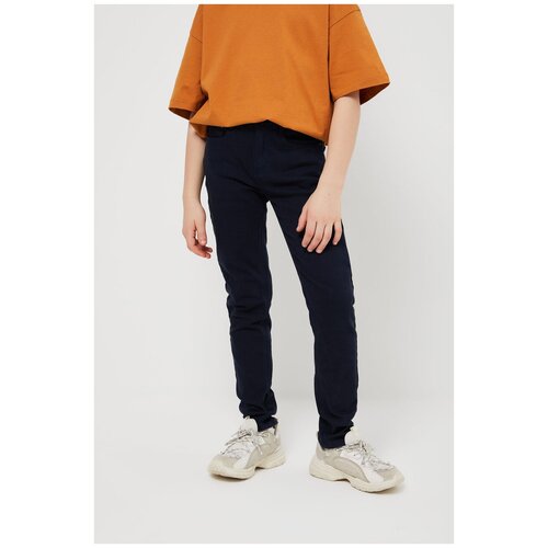 фото Брюки sela размер 122 (7-8лет), темно-синий