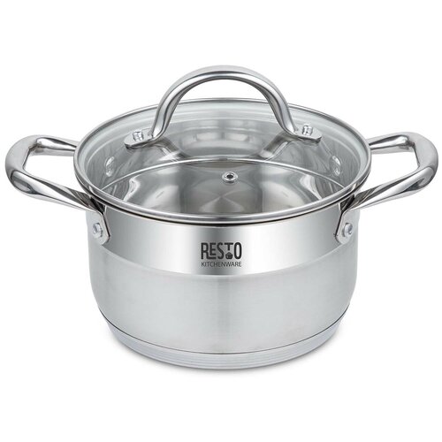 Кастрюля Resto с крышкой 3,6л (92104)