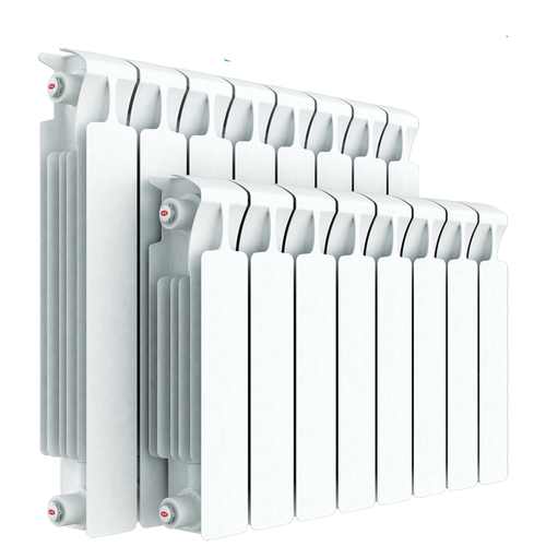 Радиатор биметаллический монолитный RIFAR Monolit 500, 12 секций биметаллический радиатор rifar monolit ventil500 4секц