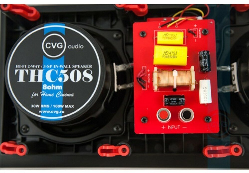 Акустическая система Cvgaudio THC508, двухполосная, встраиваемая