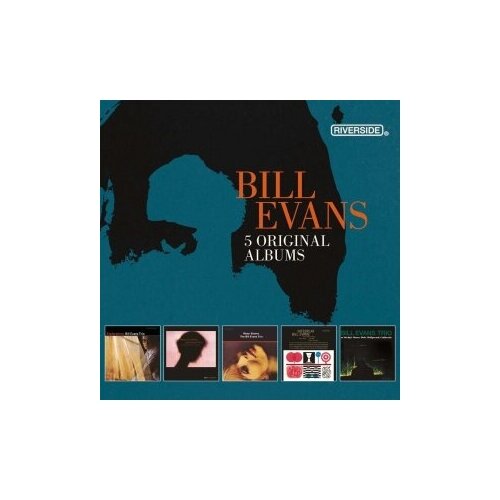 Компакт-диски, Riverside Records, BILL EVANS - Original Albums Vol.2 (5CD) компакт диски caroline records cinderella the mercury years 5cd