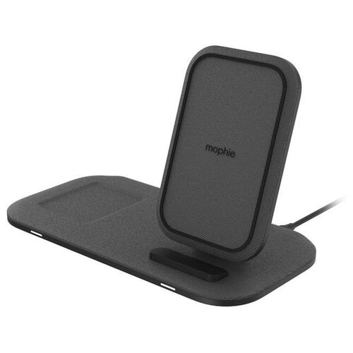 фото Зарядное устройство mophie universal wireless charging stand plus black 401305841