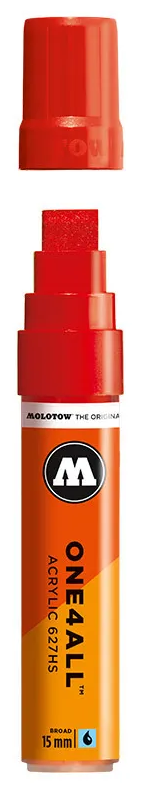 Акриловый маркер Molotow 627HS One4All 15 мм 627202 (013) traffic red красный 15 мм