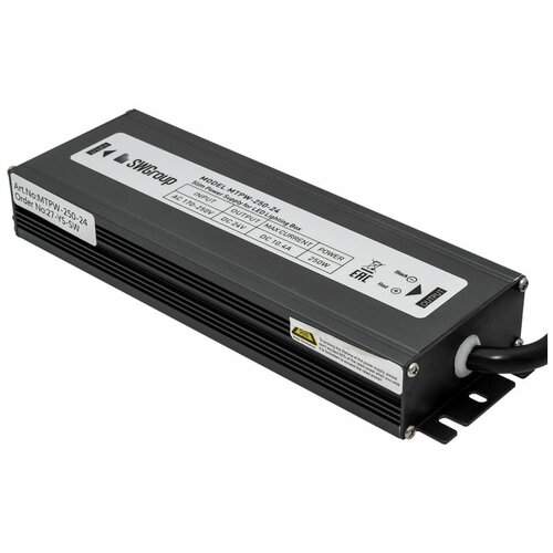 Блок питания SWG 24V 250W IP67 10,41A MTPW-250-24 001692