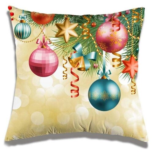 фото Подушка декоративная пнг-28 35х35 см, холлофайбер, габардин, пэ 100% 7162674 гранд-стиль