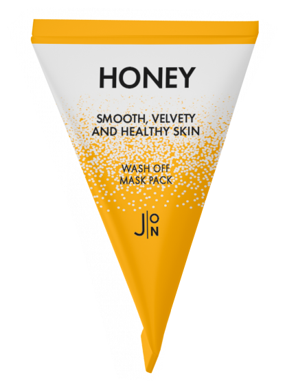 J:ON Маска для лица Honey Smooth Velvety and Healthy Skin Wash Off Mask Pack, 5 г
