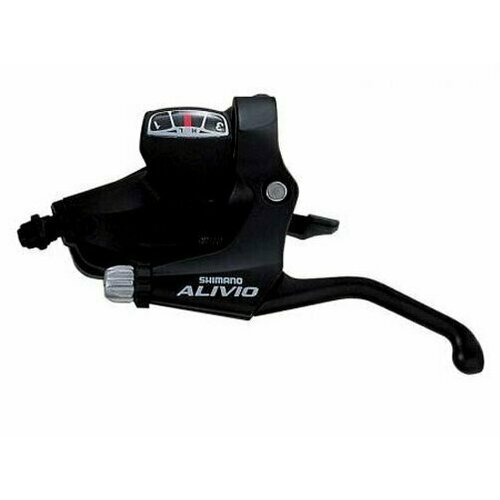 шифтер shimano alivio m4010 лев 2 ск тр 1800 мм Переключатель ALIVIO ASTM410LBL шифтер+торм. ручка 3 скор. Левая. SHIMANO