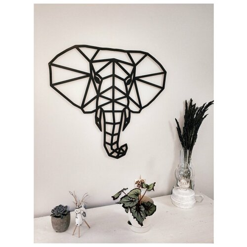 Геометрическое панно Woodcarver «Слон»