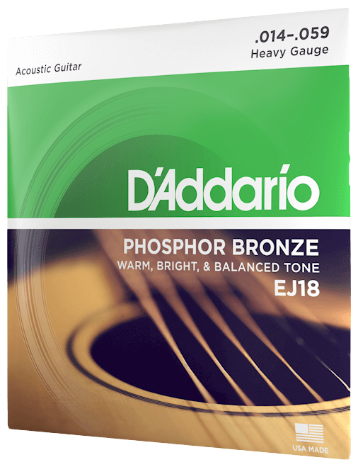 Набор струн D'Addario EJ18, 1 уп.