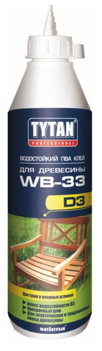 Клей ПВА Tytan WB 33 D3