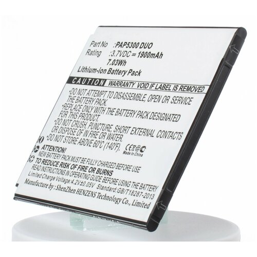фото Аккумулятор ibatt ib-u1-m2574 1900mah для prestigio multiphone 5300 duo,