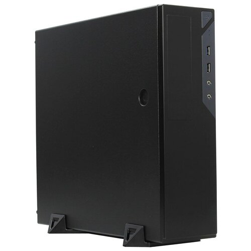 Корпус Powerman EL501, mATX, Slim-Desktop, 2xUSB 3.0, черный, 300Вт