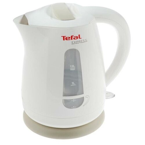 Чайник электрический Tefal KO29913 Express Plastic, пластик, 1.5 л, 2000-2400 Вт, белый