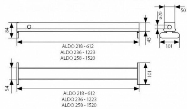 KANLUX линейный светильник ALDO 118/ 4600 - фотография № 5