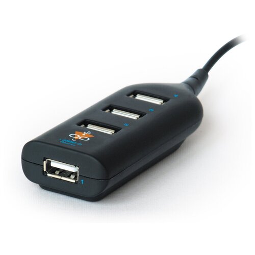 USB-концентратор Konoos UK-02, черный