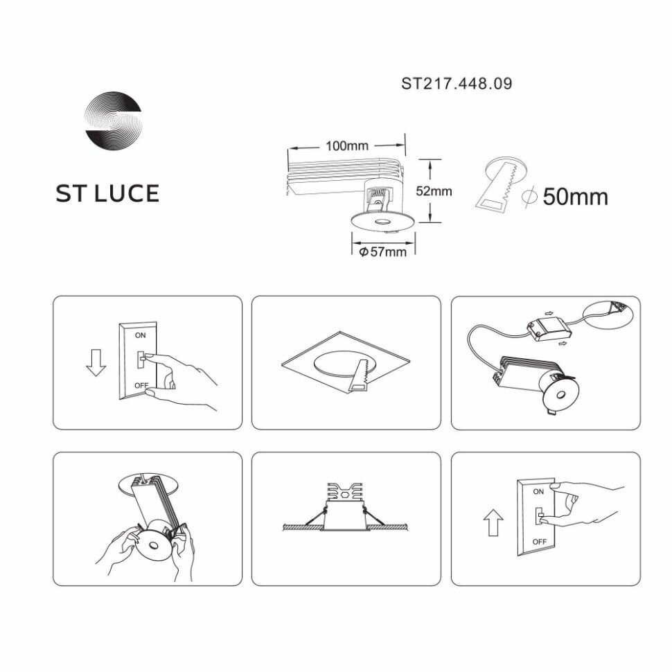 Светильник St Luce ST217.448.09 - фото №8