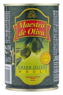 Оливки зеленые Maestro de Oliva с косточкой, 300 г - фото №9
