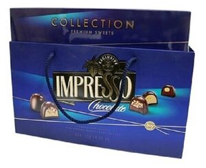 Набор шоколадных конфет IMPRESSO PREMIUM, синий, 424 гр.