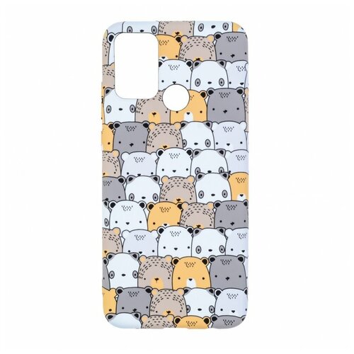 фото Силиконовый чехол luxo creative для huawei honor 9a (moa-lx9n), принт: 072