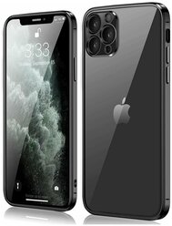 Чехол накладка для Iphone 11 pro max / Айфон 11 Про макс (черный)
