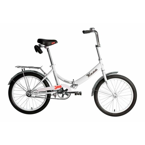 Велосипед городской/туристический женский Forward Кама 20 (2023) 14 белый/серебристый
