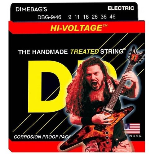 Струны для электрогитары DR String DBG-9/46 dr dbg 9 dimebag darrell струны для электрогитары