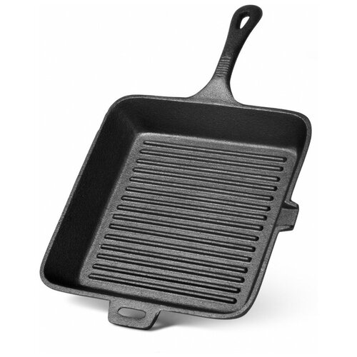 фото Сковорода-гриль чугунная квадратная,26/26, gerus, гермаия.