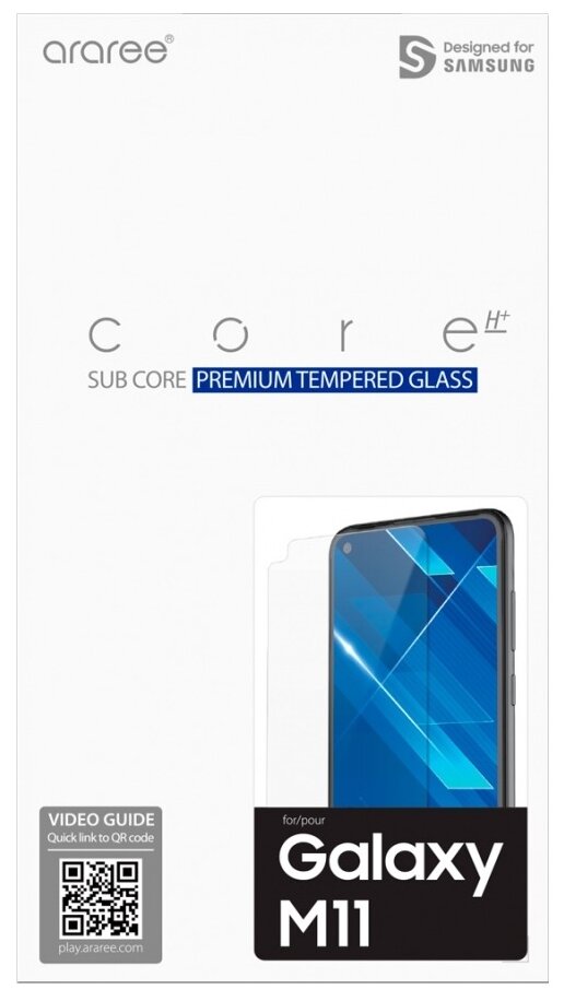 Защитное стекло Araree by Kdlab GP-TTM115KDATR для Samsung Galaxy M11 для Samsung Galaxy M11