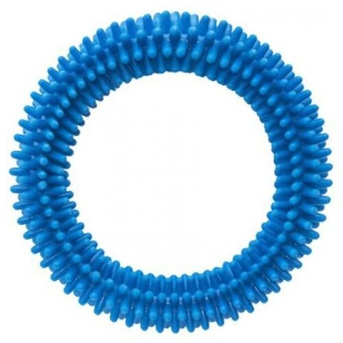 Tappi - Игрушка Сириус для собак кольцо с шипами, голубой, 170 мм 85ор54