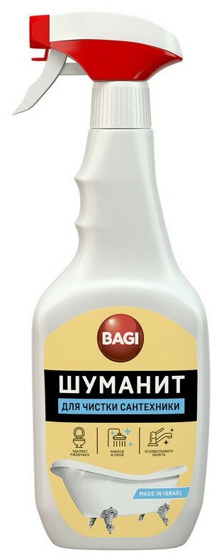 Bagi Шуманит средство для чистки сантехники, 500 мл