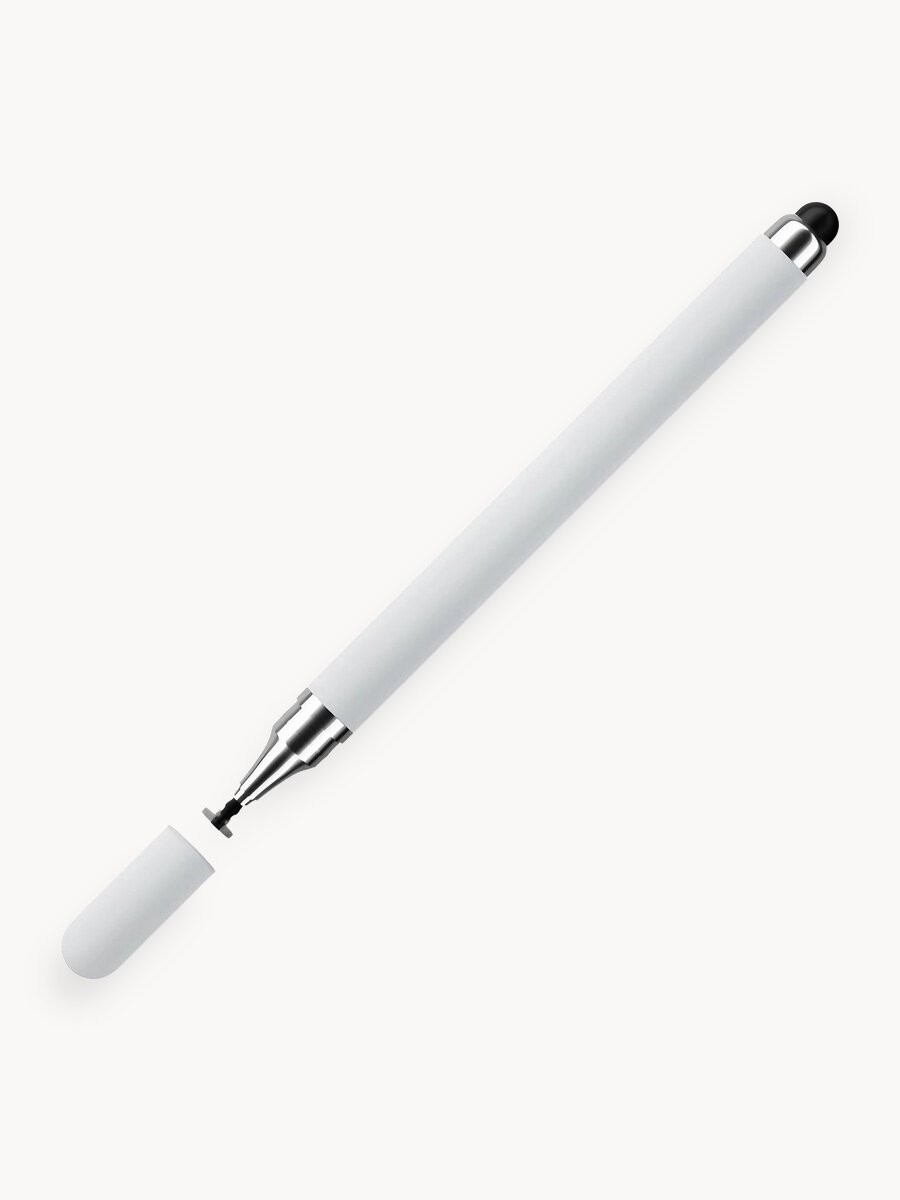 Универсальный стилус для телефона планшетов белый