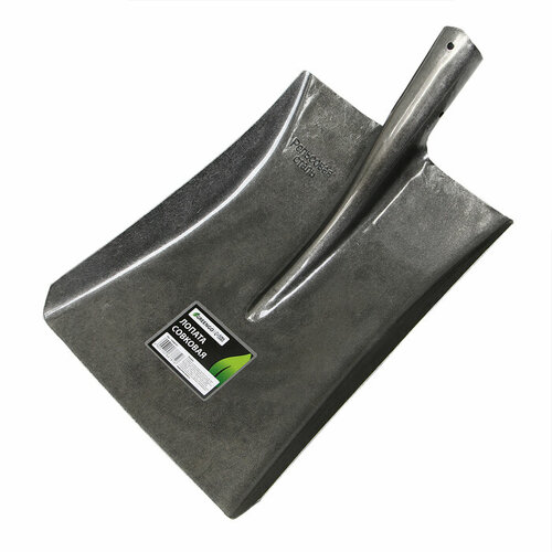 Лопата совковая тулейка 40 мм рельсовая сталь без черенка Greengo 730₽