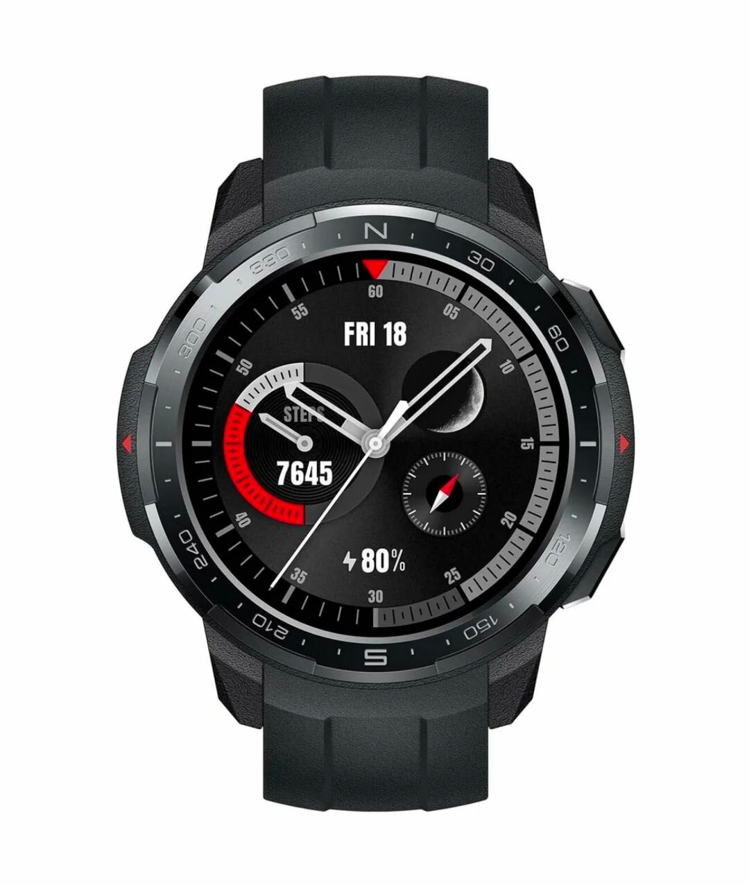 Умные часы HONOR Watch GS Pro, CN Version - Обновленная версия, черный — фото 1