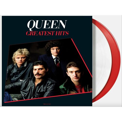 Queen - Greatest Hits (Red and White USA Limited) Красная и Белая Виниловая Пластинка