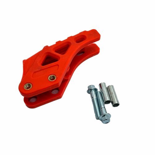 Успокоитель цепи (ловушка) для питбайка пластиковая универсальная SM-PARTS оранжевая