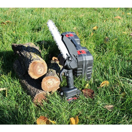 Пила цепная аккумуляторная 8 дюймов