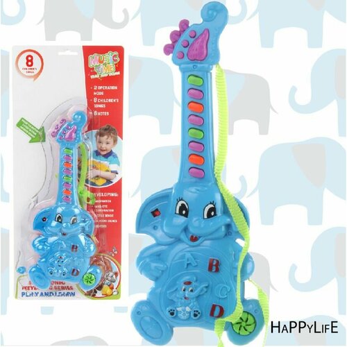 Гитара на батарейках слоник 998-37 282₽